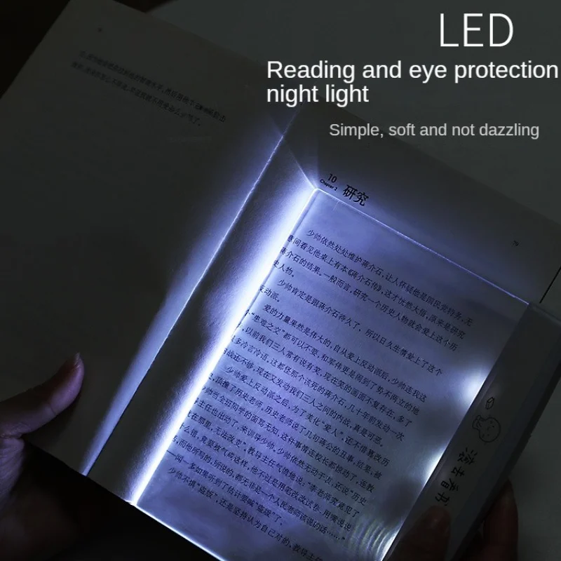 Multifunctional LED Tablet Book Light Reading Night Light Eye Protection Reading Light Student Night Light Reading Lamp