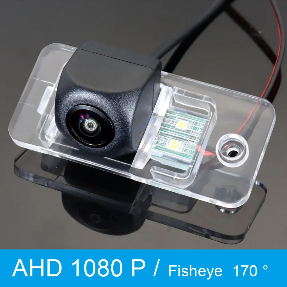 For Audi Q7 4L Q7 TDI 4M 2005~2020 Car Reversing Camera CVBS AHD 1080P 170° FishEye Rear View Camera HD Night Vision Waterproof