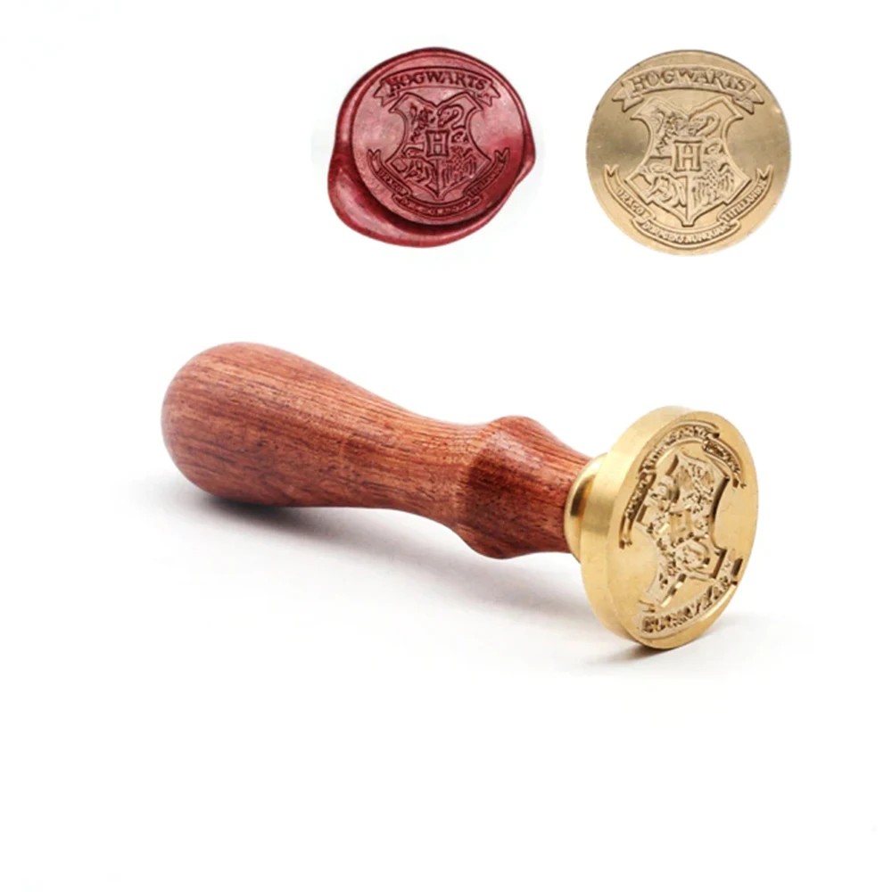 Wax Stamp Magic School Owl Messenger Wax Seal A Variety Of Styles For You To Choose Dense Wax Seal Wood Handle