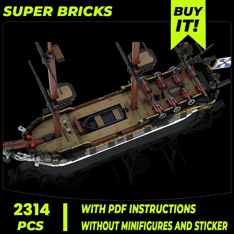 

Military Ship Model Moc Building Bricks Lmperial Frigate Technology Modular Blocks Gifts Christmas Toys DIY Sets Assembly