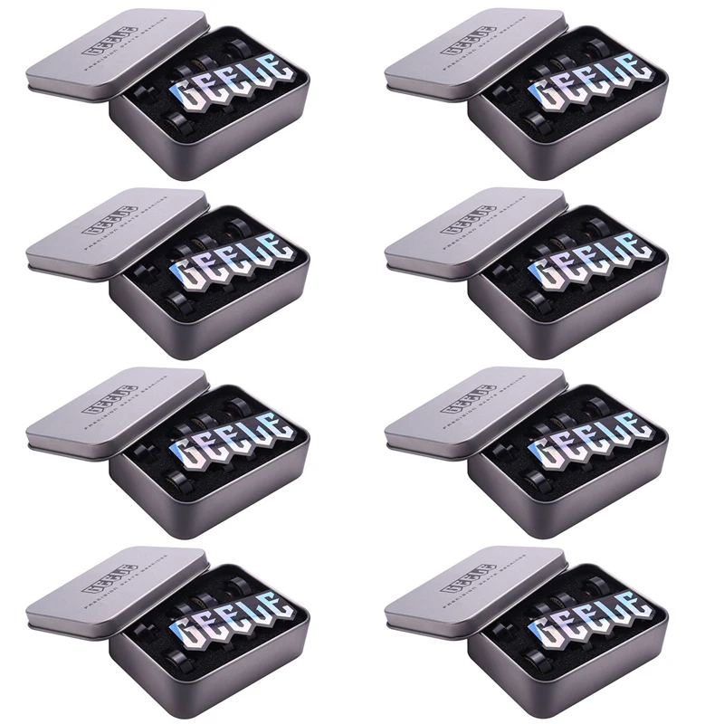 64X GEELE 스케이트 보드 부품 베어링 전문 더블 롤러 스케이트 롱 보드 베어링 ABEC-11 고속 스케이트 보드