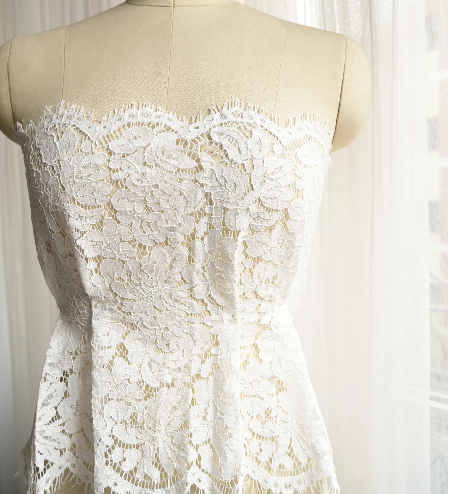 150CMX36CM ، الحدود القطن رمش أقمشة الدانتيل. DIY بها بنفسك الخياطة فساتين الزفاف الزفاف. نسيج الدانتيل الفرنسي 2025 نسيج عالي الجودة الدانتيل #1