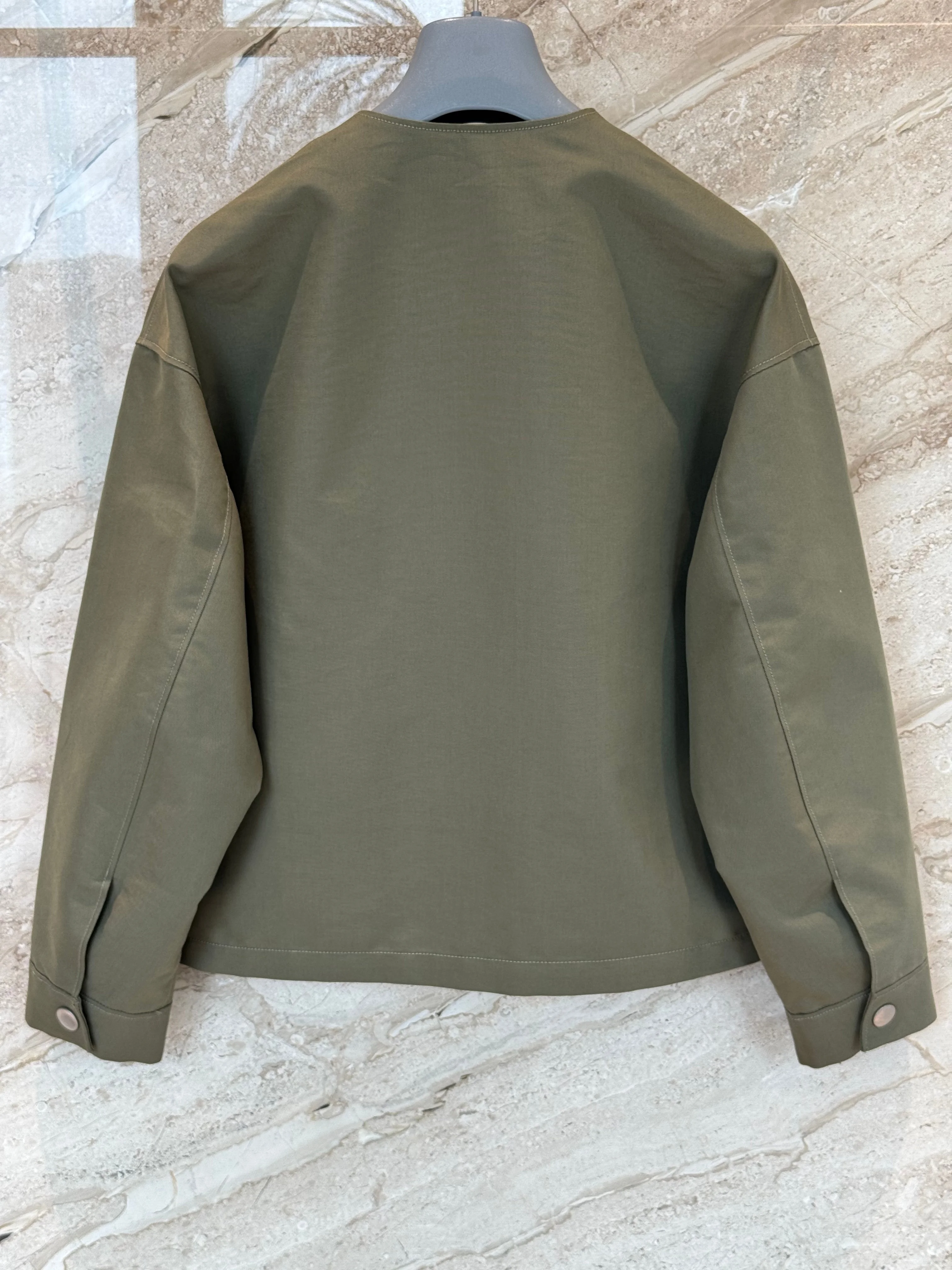 Women's Loose Casual Round-Neck Jacket Versatile Autumn Winter New 2026 Fashion Outerwear for Ladies