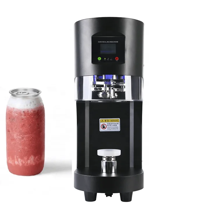 Automatic Pet Bottle Sealing Machine Canning Seamer Can Sealer For Tin Can Aluminum Tin Beer Drink Cans Sealing Machine