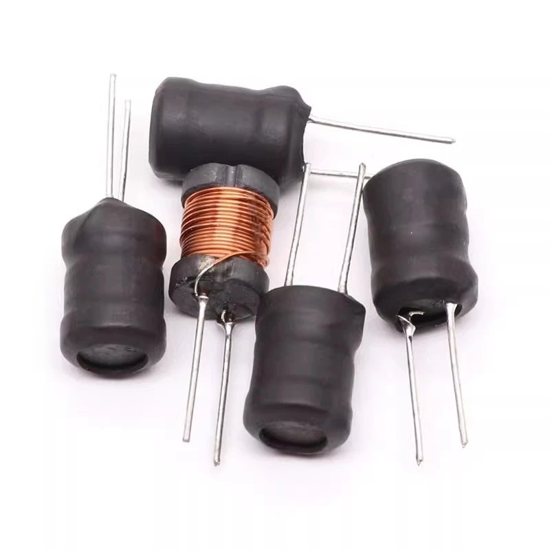 10PCS I-type inductor 9X12 winding power ferrite core inductor coil high current direct plug inductor coil - Detail 1