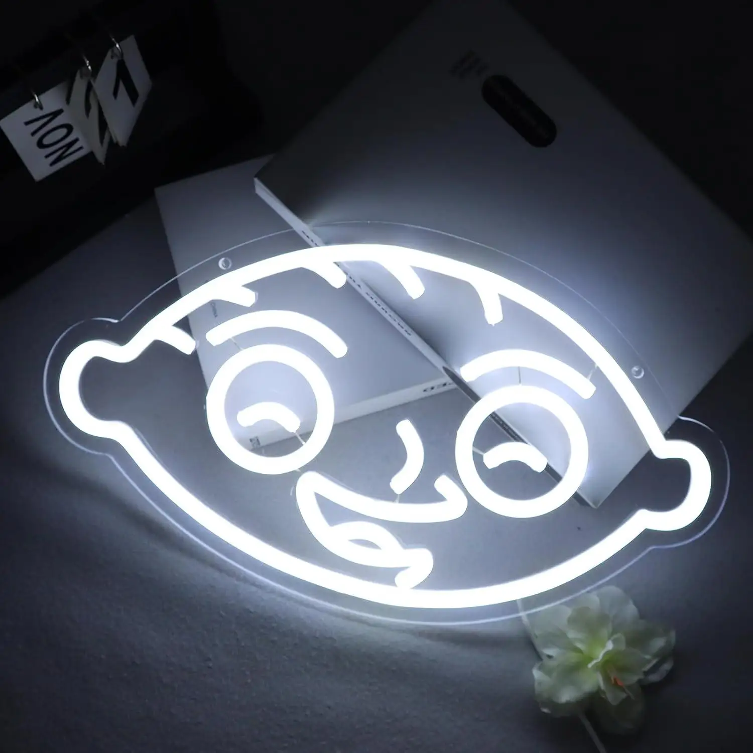 

Animated Neon Sign Dimmable Led Family Cartoon Character Neon Light for Bedroom Living Room Game Room Bar Club Party Decor Gift