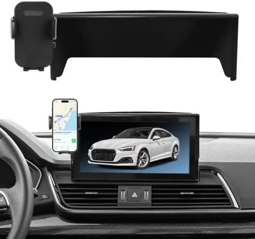 

Car Phone Holder for Audi A4/A5/Q5 2020-2025 - 360° Rotating Dash Mount for 10.1" Screen