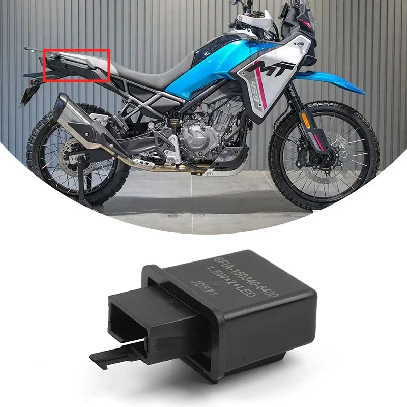For CFMOTO 450MT Scintillation Device Scintillator Motorcycle Accessories 450 MT NK CLC 700MT Reversing Turn Signal Flasher Part