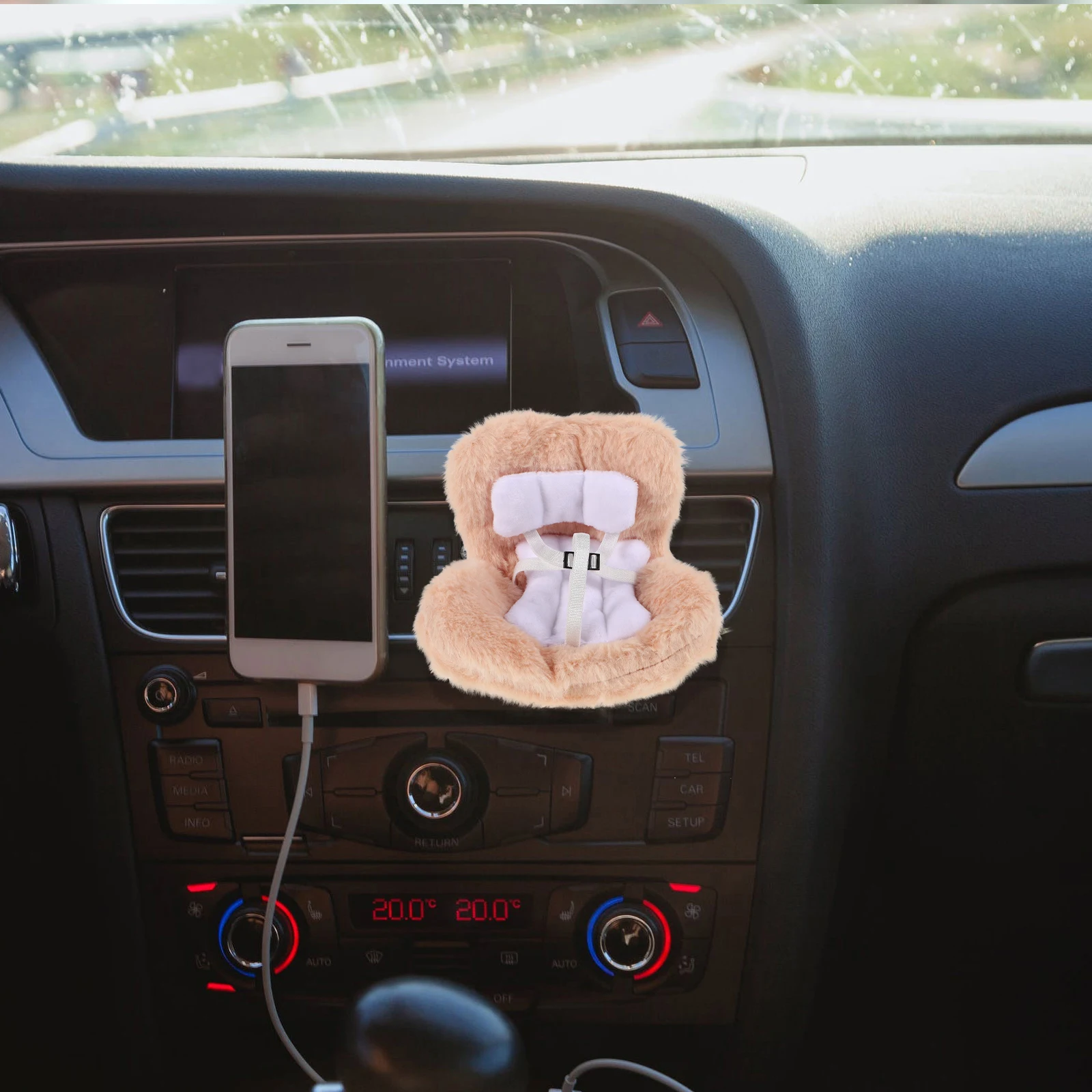 

Car Air Vent Decoration Reborn Mini Chair Seat Cute Automotive Interior Ornament Car Vent Decor for Girls Air Outlet Decoration