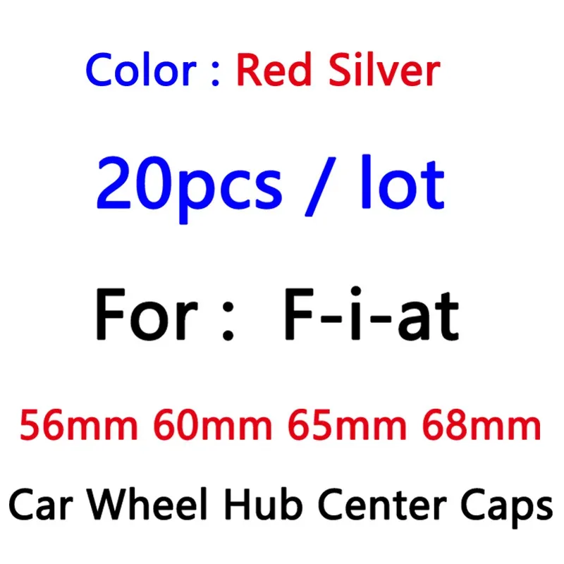 

20 шт. 56 мм 60 мм 65 мм 68 мм для центральных колпачков ступицы колеса автомобиля 124 125 500 695 5CC OT2000 Punto Bravo Stilo Panda Coupe Эмблема Значок