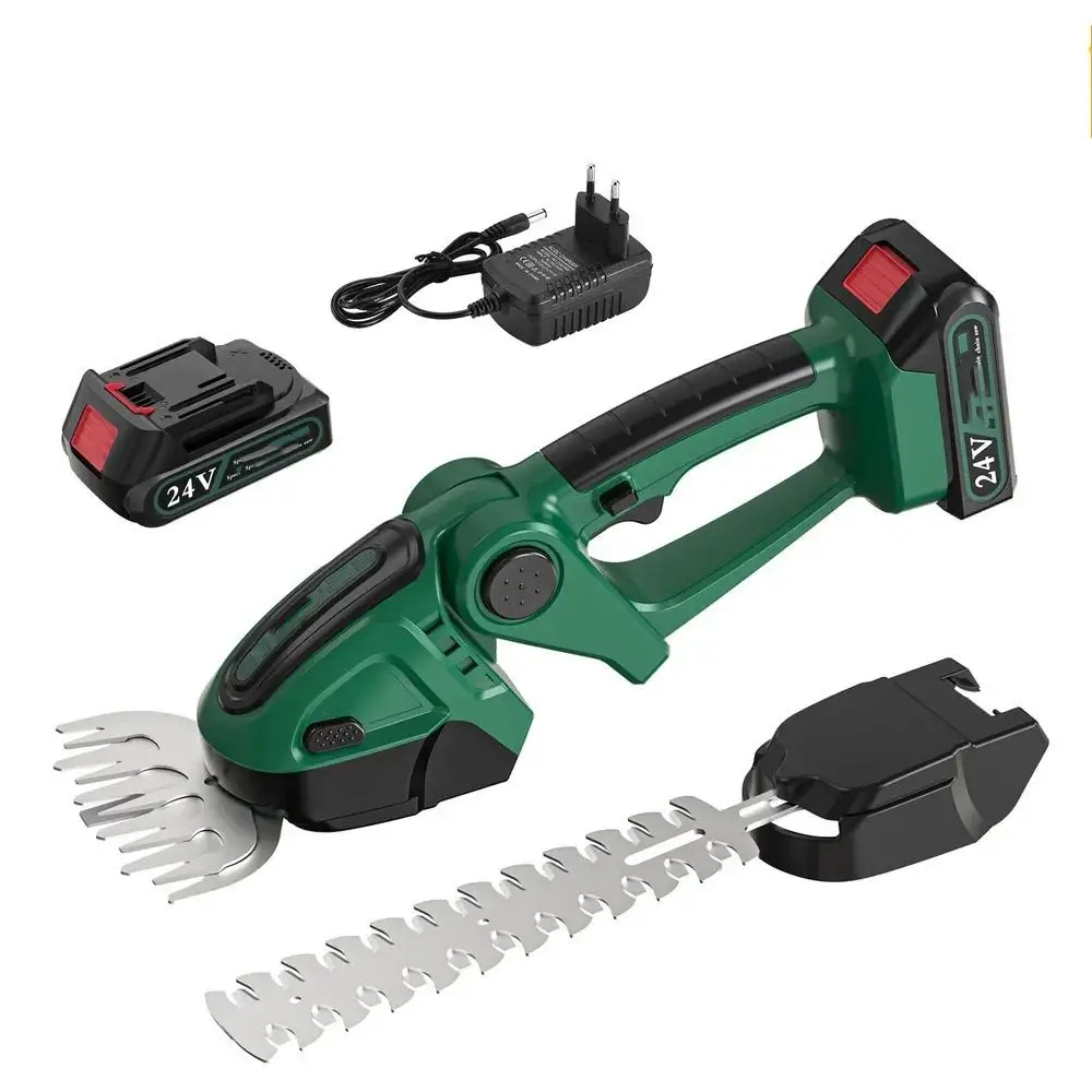 Portable Electric Hedge Trimmer Garden Grass Shear Rechargeable Pruning Tool For Shrub Bush Branch Maintenance