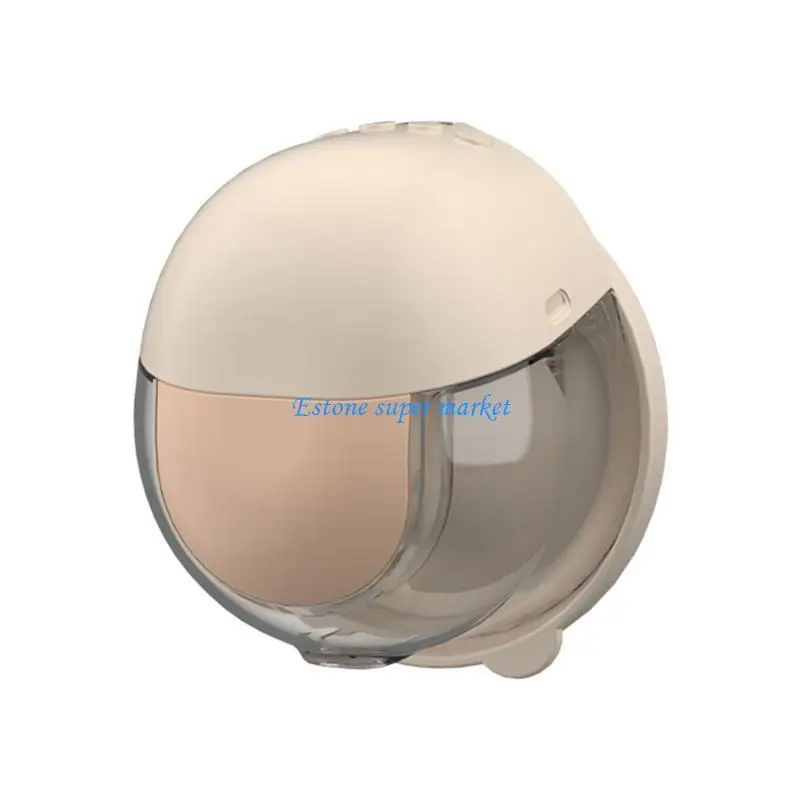 090B مضخة الثدي الكهربائية يمكن ارتداؤها يدويًا بدون استخدام اليدين، كوب حليب الأطفال، جهاز تجميع حليب الأطفال، قابل لإعادة عبر #5