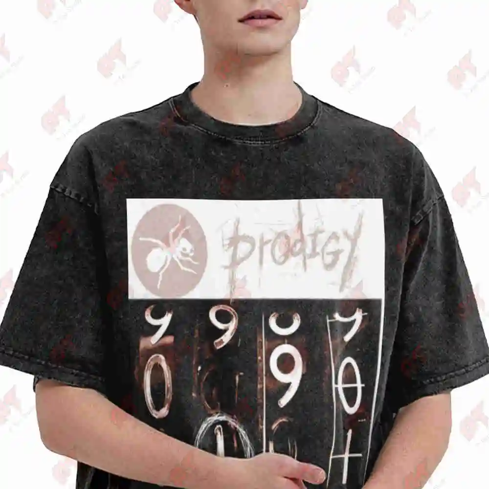 The Prodigy Dirtchamber Official Merchandise Vintage Washed Tee Pure Cotton T-Shirt