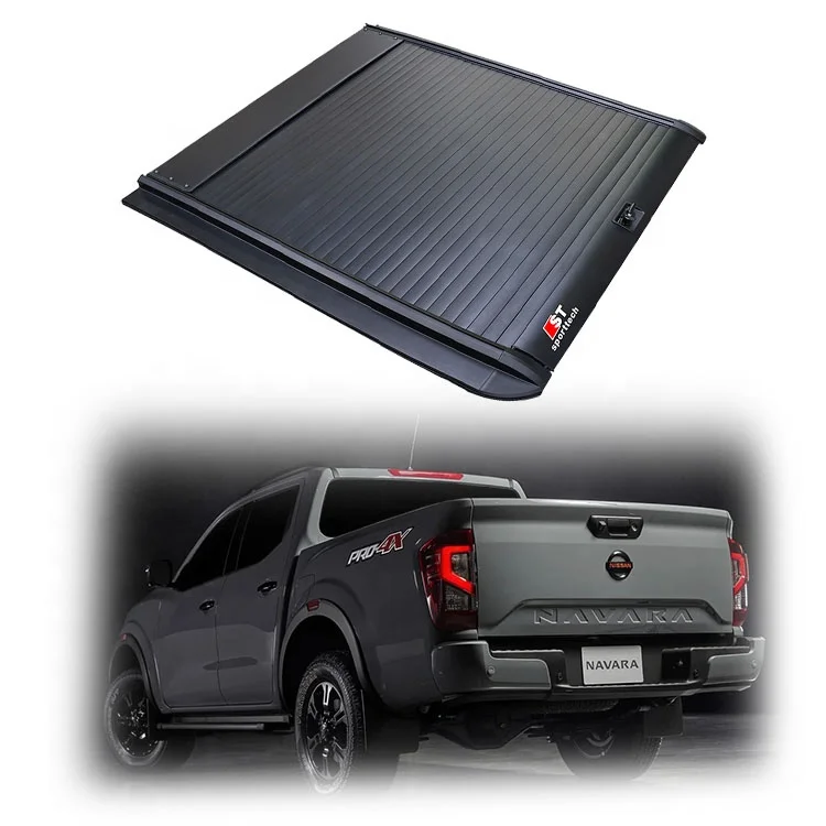 For Nissan Navara Frontier Np300/d22/d40 2021 Hard Tonneau Cover Roller Shutters Cover Wholesale Price Waterproof Hard Type