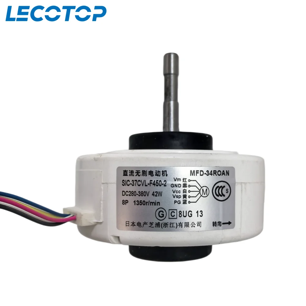 

New SIC-37CVL-F450-2 MFD-34R0AN Indoor Unit DC Fan Motor For Fujitsu Air Conditioner Conditioning Spare Parts