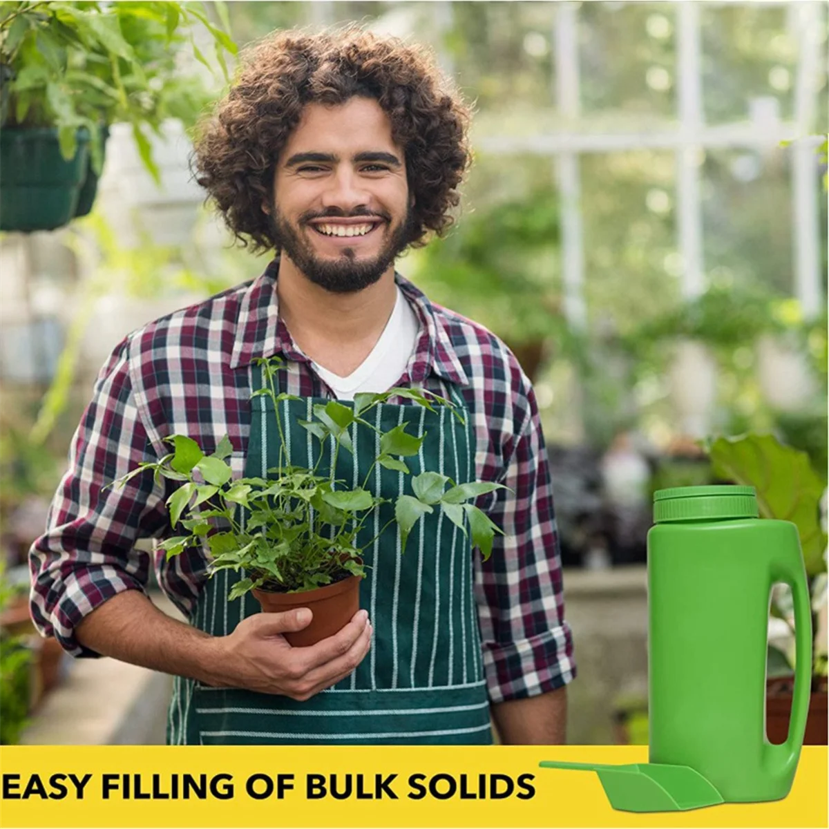 Разбрасыватель семян газона EULM, ручной шейкер для семян газона, соль для плавления льда, кальций, разбрасыватель сорняков и кормов, регулируемый