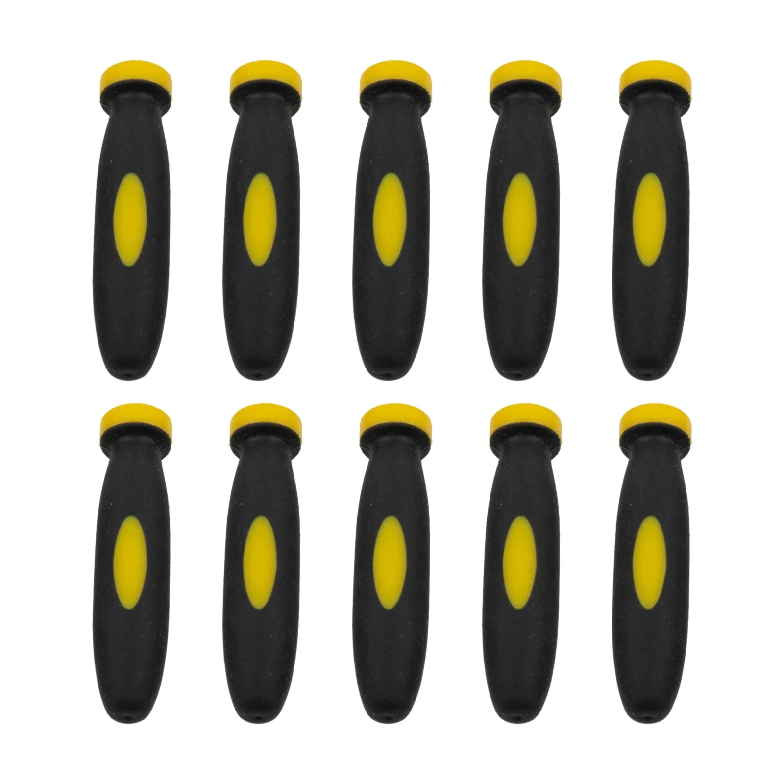 10pcs Rubber Files Handles 3mm Holes Dia Metals Grips Files Handles Woodworking File Handles Rubber File Handles For Small Files
