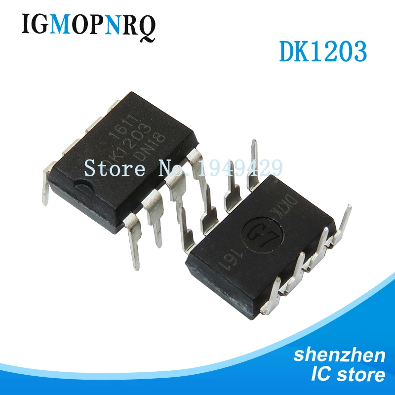 10 Stück dk1203 dip-8 dip Low Power Off Line Schalt netzteil Steuer chip