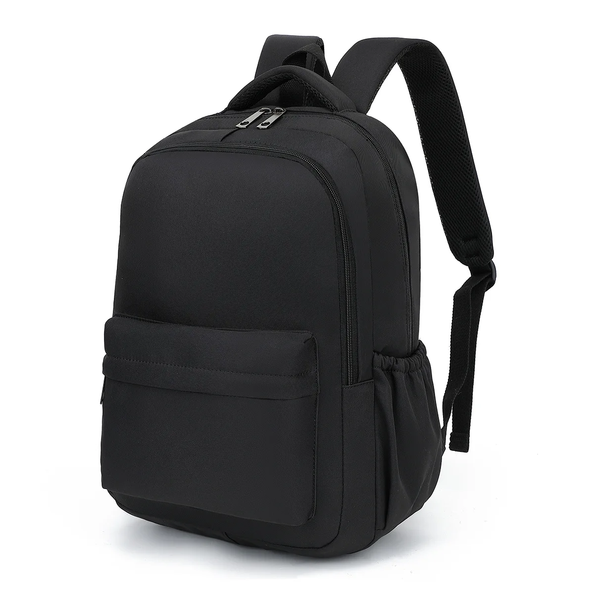 Classic Basic Water Resistant School Backpack, Lightweight Casual Daypack with Multiple Pockets for College Work Travel