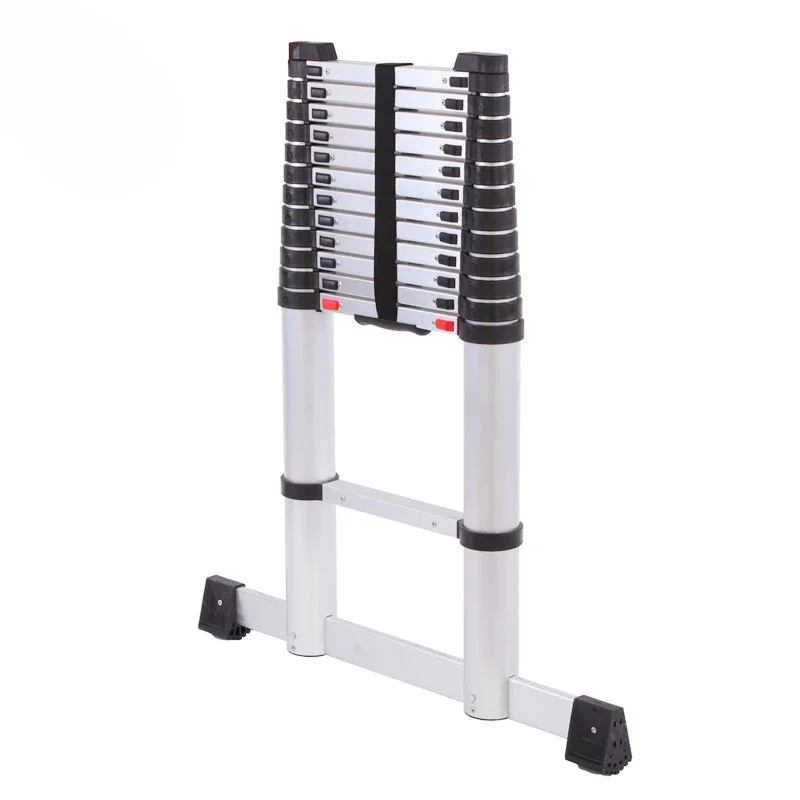 

3.8m Soft Close Design Single Stairs/12.5ft Aluminium Telescopic Ladder En131-6