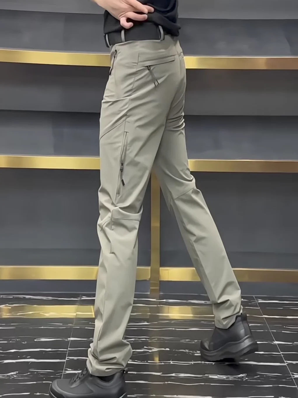 

Высококачественные мужские повседневные брюки Softshell для активного отдыха, весна-осень, новинка, модные, универсальные, деловые, прямые, длинные