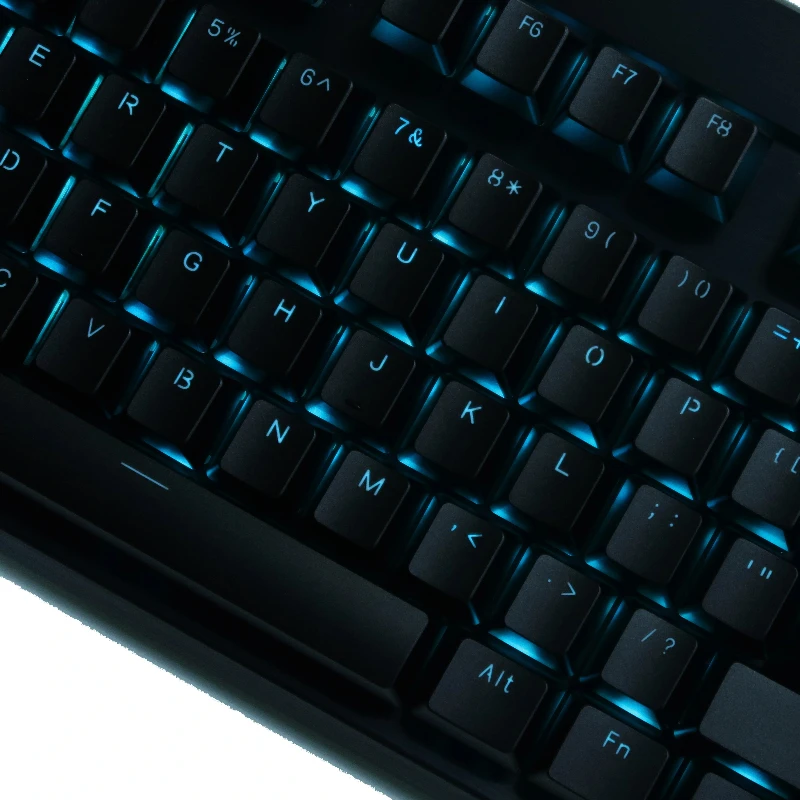 Metal Keycaps Custom Cherry Profile Point Transparent Key Cap Black Metal Point Key Caps Accessory Mechanical Keyboard Gaming
