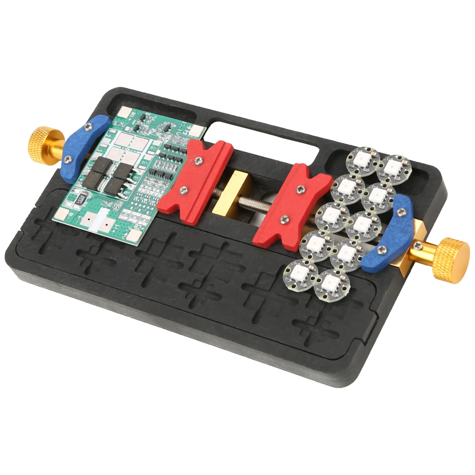 Circuit Board Holder, BGA Fixture IC Chip Soldering PCB Fixing Holder Phone Repair Clamping Tool