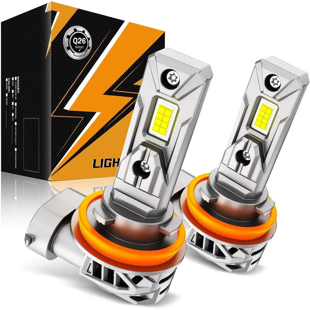

H11 8H9 LED Fog Lights 20,000 Lumens, 600% Brighter, Wireless for Off-Road, Plug & Play