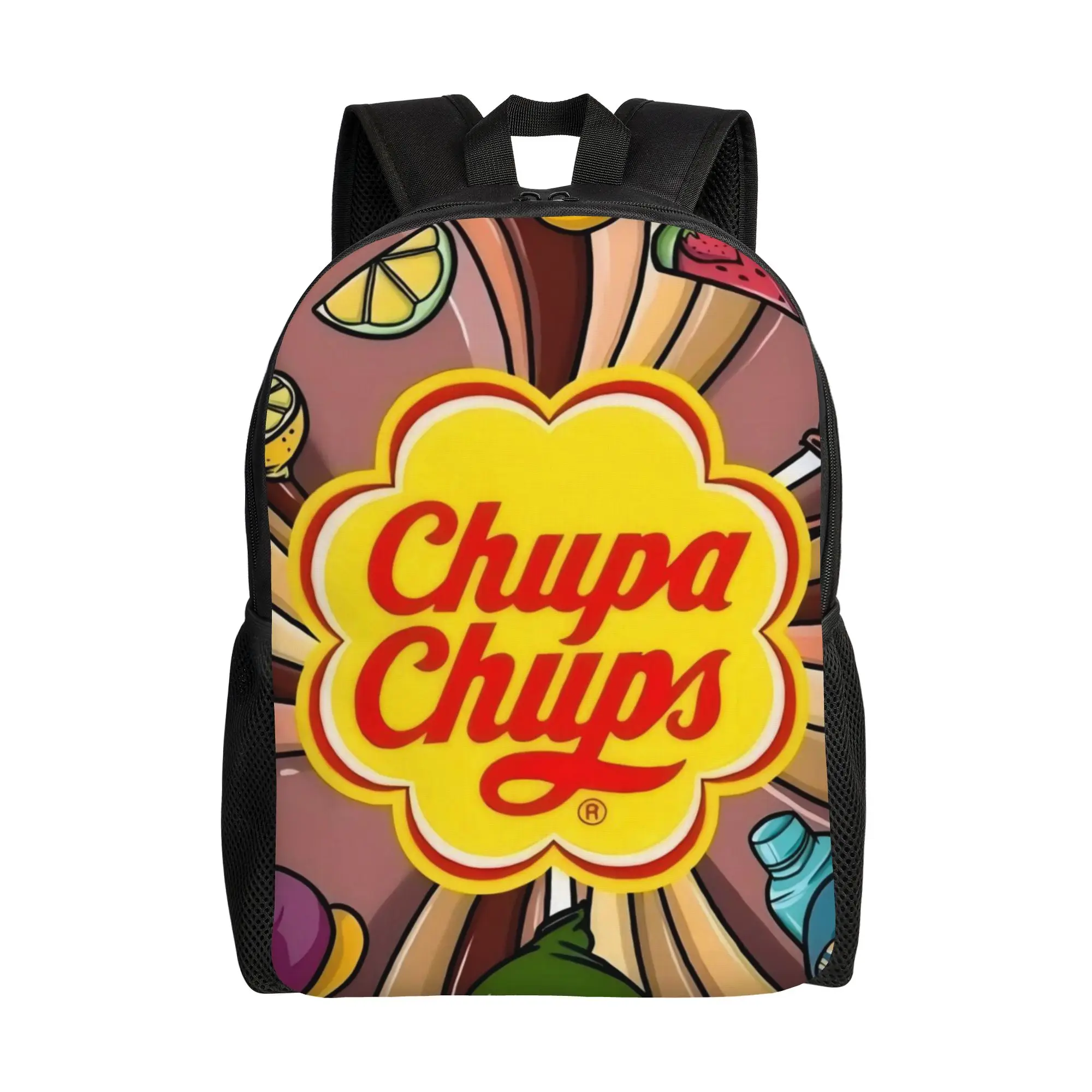 

Back to school season Adjustable Strap Chupa Chups Handbag Chupa Chups College Student Knapsack Backpack