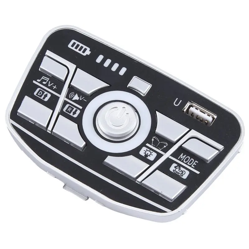 YSUN-4X Children's Electric Vehicle Power Supply Central Control Switch Multi Functional Bluetooth Music Power Monitorr