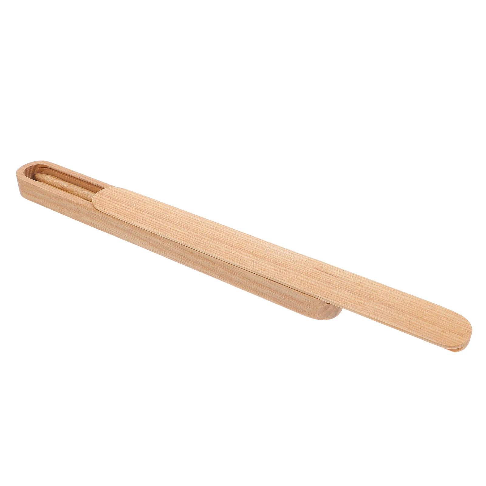 

1Pair Wooden Chopsticks Natural Japanese Style Reusable Portable Travel Picnic Camping Chopstick Set Case Beige