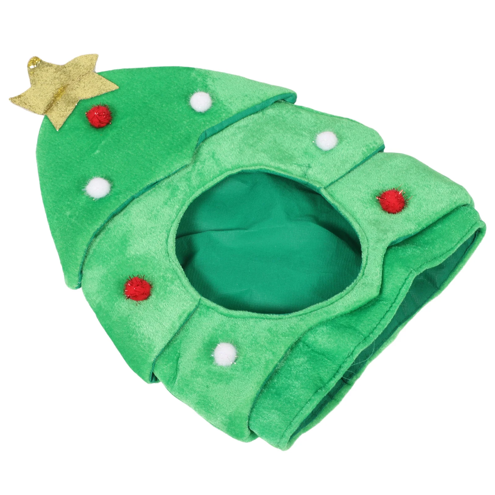 

Xmas Tree Hat for Adults Holiday Party Supplies Festive Christmas Cap Funny Costume Accessory Lightweight Comfortable Fit