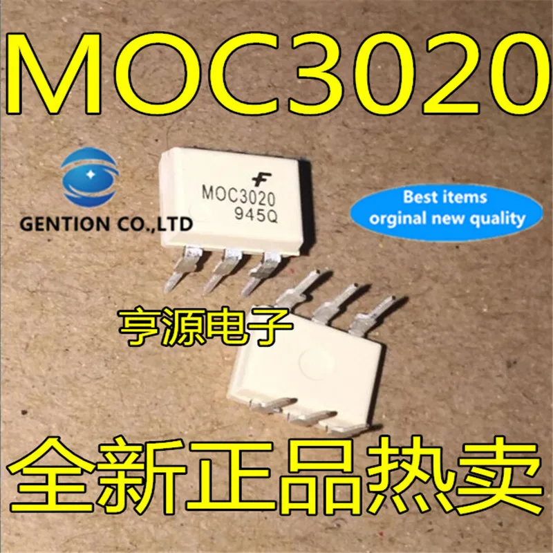 

20 шт. MOC3020 MOC3020M DIP-6 в наличии 100% новые и оригинальные