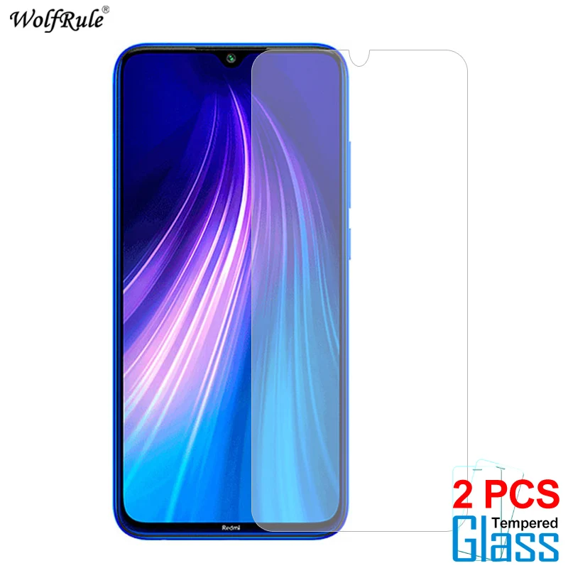 

2 шт. стекло для Xiaomi Redmi Note 8 8 Pro защита экрана закаленное стекло для Xiaomi Redmi Note 8T стеклянная Защитная пленка для телефона