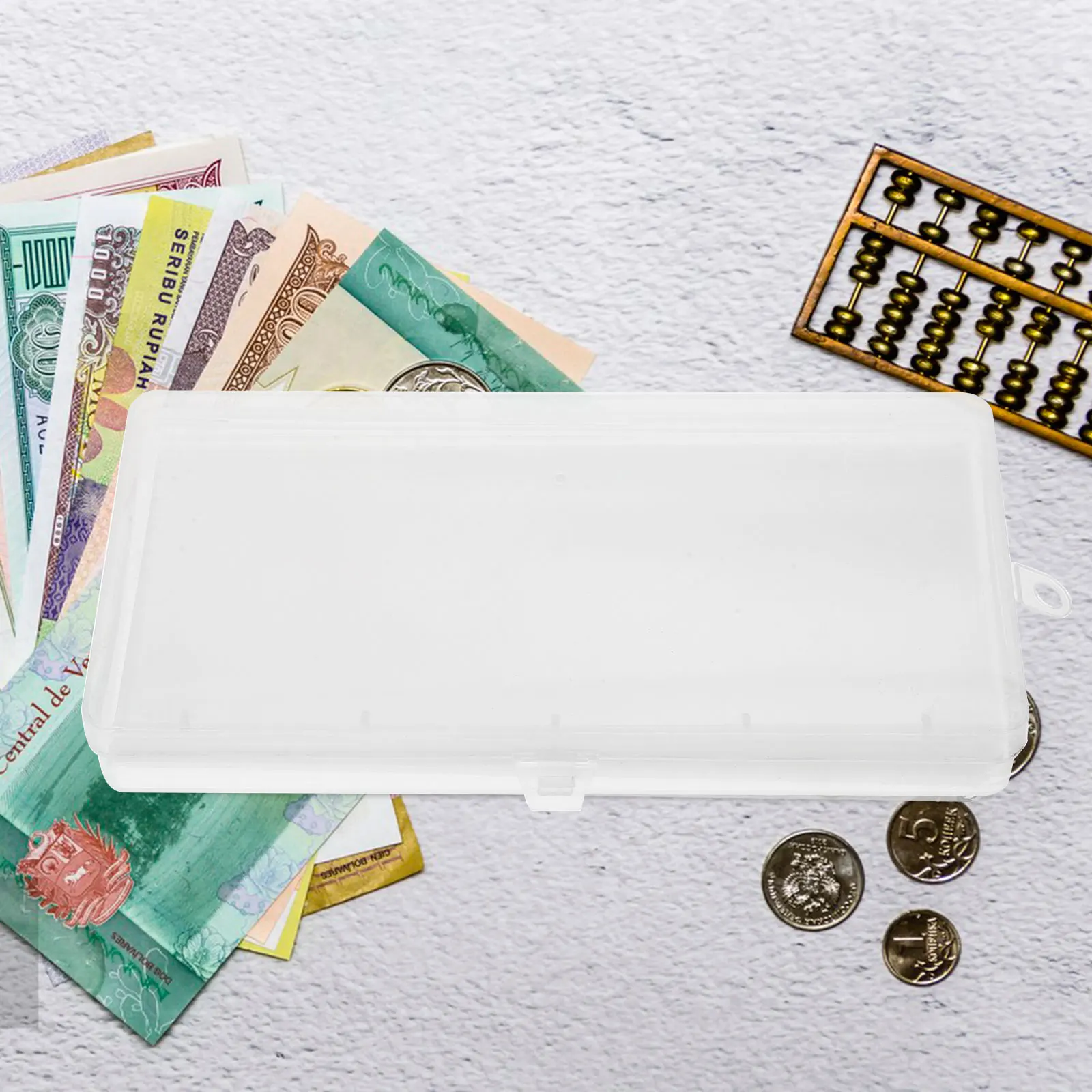 

100 Transparent Banknote Protection Bags Paper Money Holders for Collecting Travel Cash Envelopes Storage Boxes