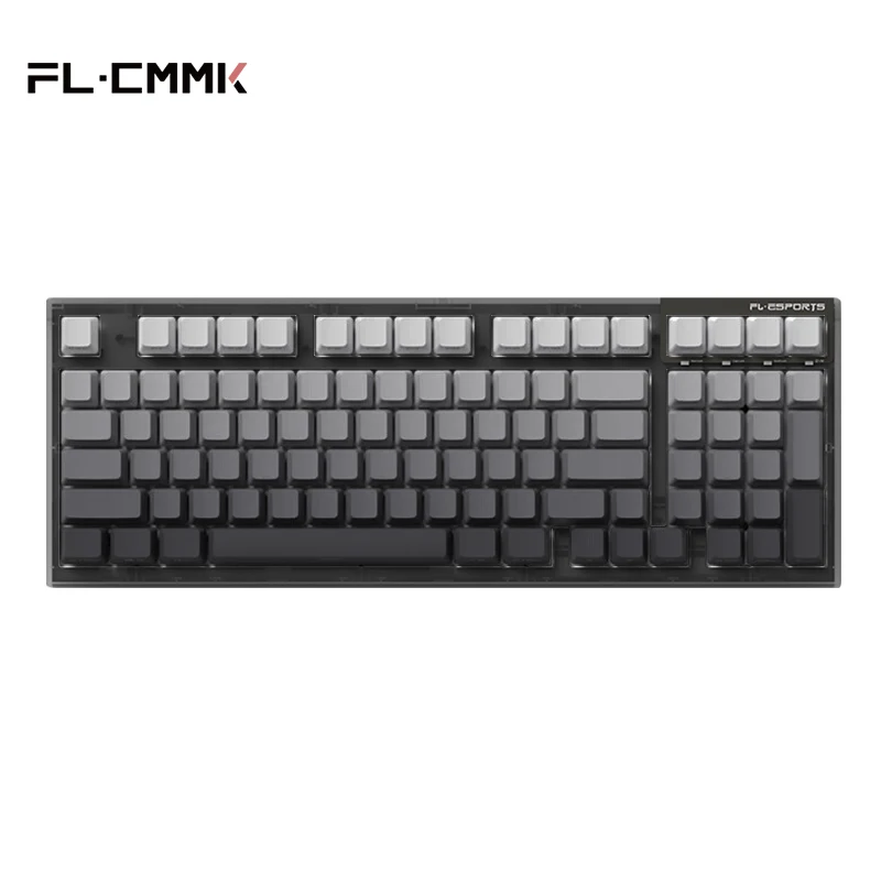 Teclado Mecânico Gravado no Lado Teclas Hot-swap 87 Key Personalização Jogo Escritório Russo Coreano fl · Esports-mk870