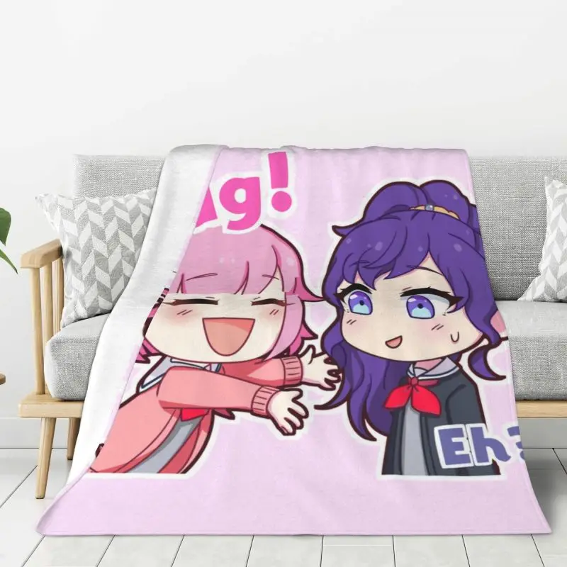 

Custom Cartoon Animation Animation Otori Emu Blankets Warm Flannel Throw Blanket for Bedding Couch Bedspread