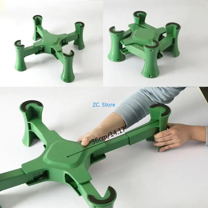 KXRC Portable Chair Non-slip Furniture Raised Base No Assembly Required