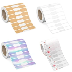 500pcs Portable Jewelry Price Tag Self Adhesive For DIY Necklaces Tool Ring Bracelet Packaging Supplies Label Small Businesses
