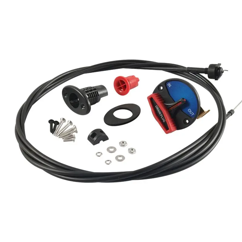 

Drain Plug System Controlled Bilge Drain Plug Kit For Bass Boats, Jon Boatsand Fishing Boats Marine Hardware Accessories-N29R
