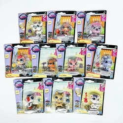 Genuine Original Hasbro Littlest Pet Shop Anime Figures Kawaii Animal Pets Collection Ornament Toy Gifts for Children