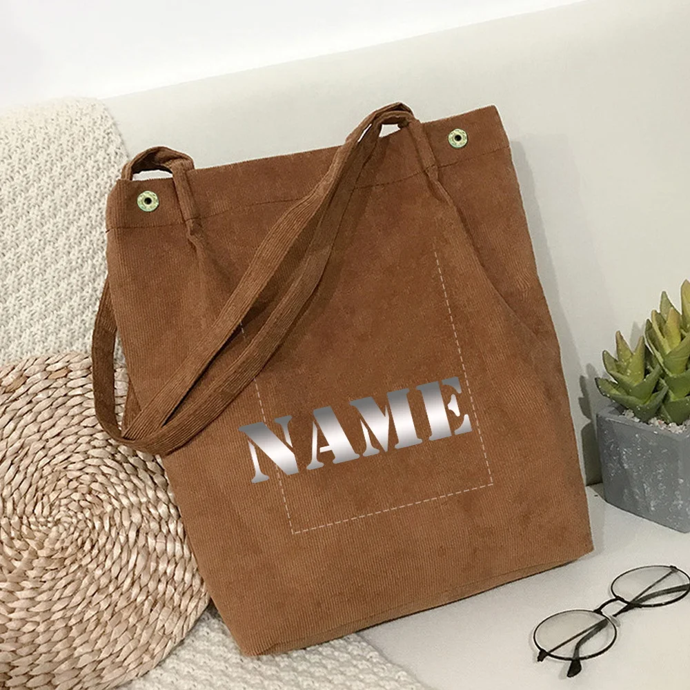 شخصية مخصصة اسم سروال قصير حقيبة تسوق سروال قصير حقيبة يد التخزين اليومي المحمولة المنظم الحقيبة الصيف حقائب الشاطئ #5