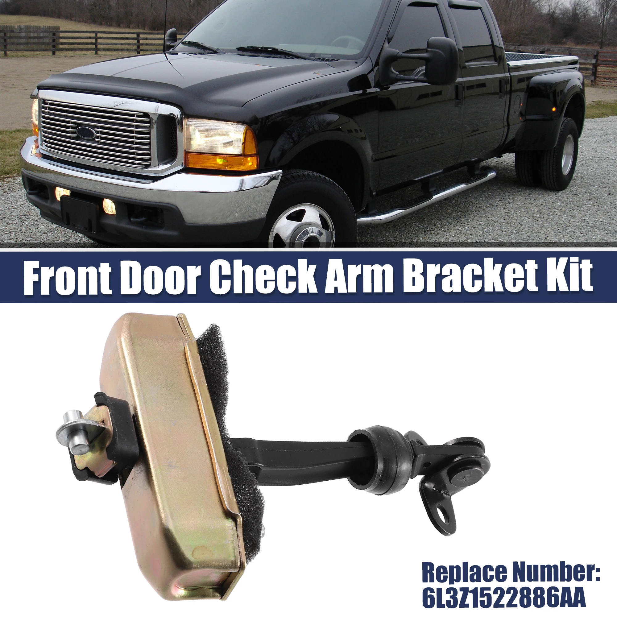 

X Autohaux передняя левая и правая дверь контрольный стопор для Ford F150 для Lincoln Mark LT 6L3Z1522886AA