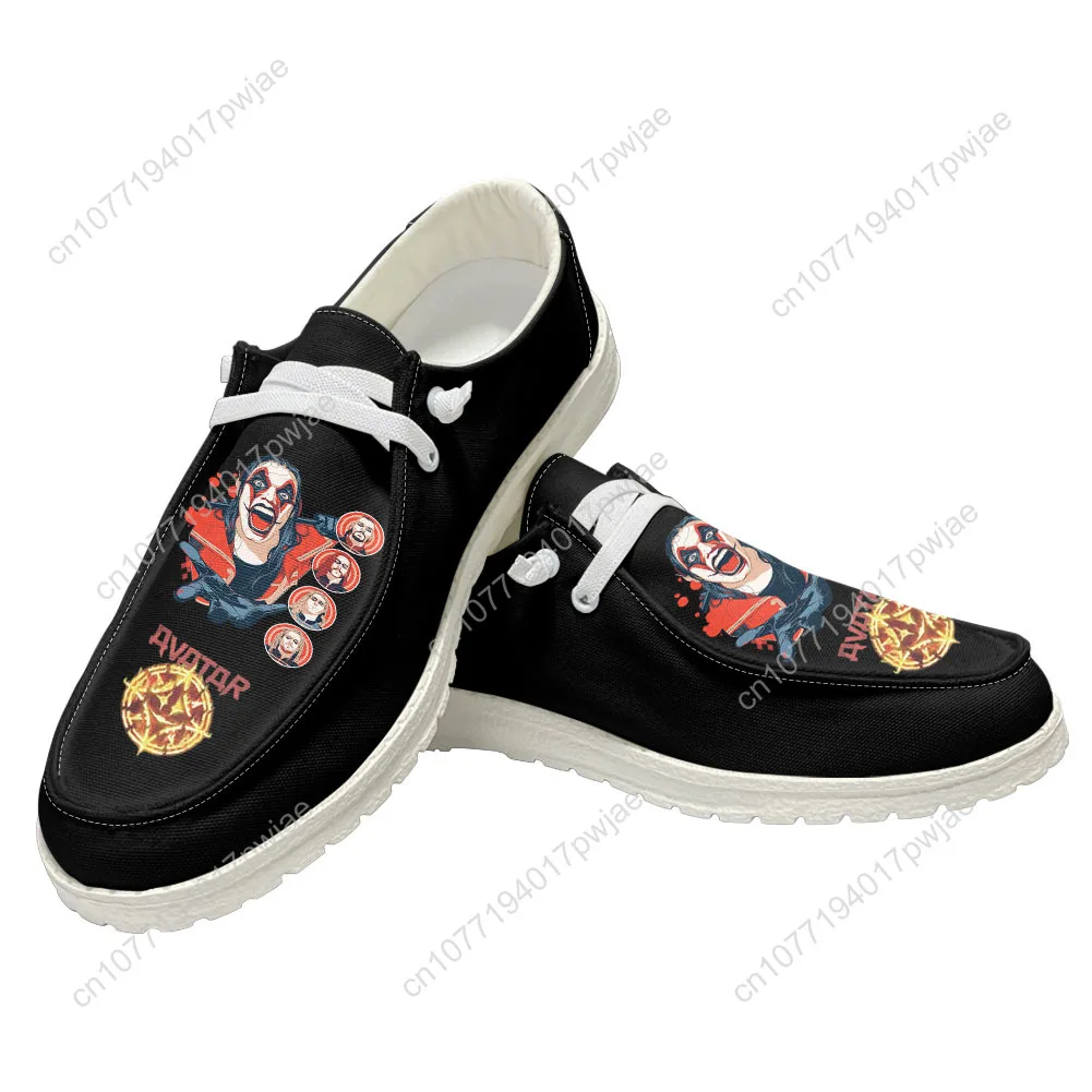 Avatar Rock Band Casual Shoes Mens Womans Flat Shoe Breathable Outdoor Lightweight Footwear Couple Custom Made Shoes
