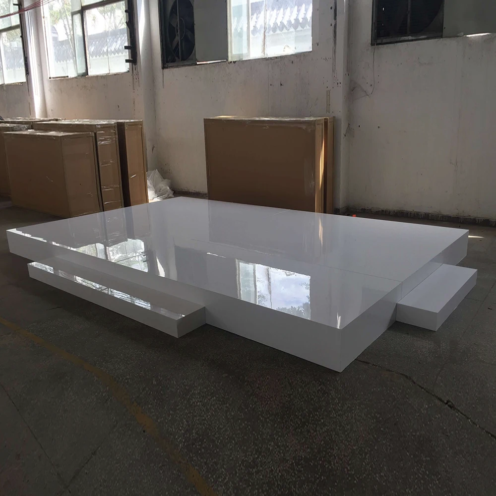 OEM Factory Sales White Acrylic Wedding Stage Party Dance Floor Stage