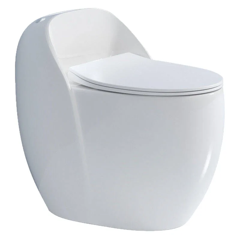 

New Personalized Home Egg-Shaped Mini Toilet Floor Drain Wall Drain Odor-Resistant Strong Direct Flushing