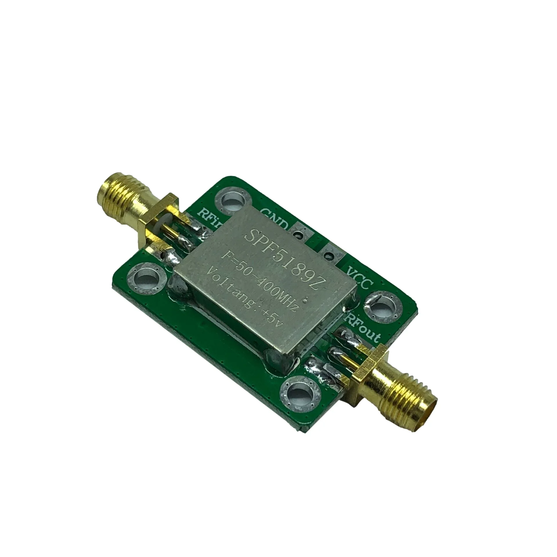 مضخم صوت منخفض الترددات اللاسلكية مع غلاف واقي ، مستقبل إشارة ، SPF5189Z ، RF ، LNA 50-MHz ، NF 0.6dB ، SPF5189