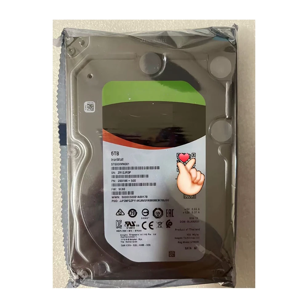 HDD For Seagate 6TB Hard Drive ST6000VN001