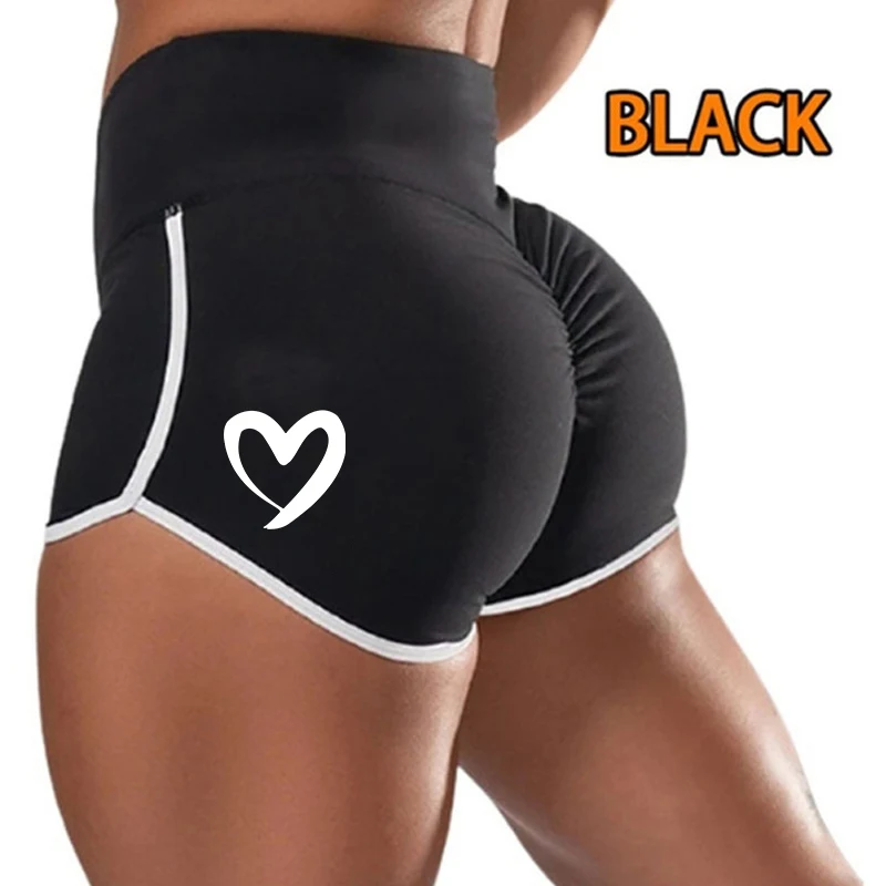 Fashion Women Yoga Shorts Solid Color Tight-fitting Hip Bottom Pantie Gym Workout Elastic Casual Running Sports Short Pants