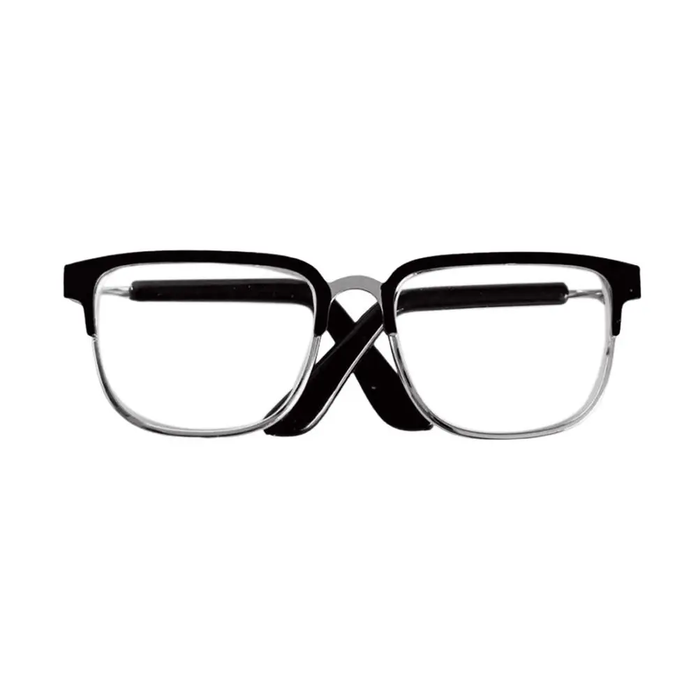 Creative Metal Doll Glasses Square Frame Photo Prop Plush Doll Eyeglasses Pets Glasses Dolls
